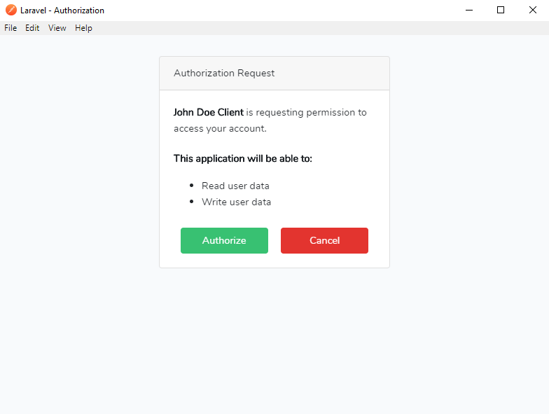 Laravel OAuth with Passport and Dingo API